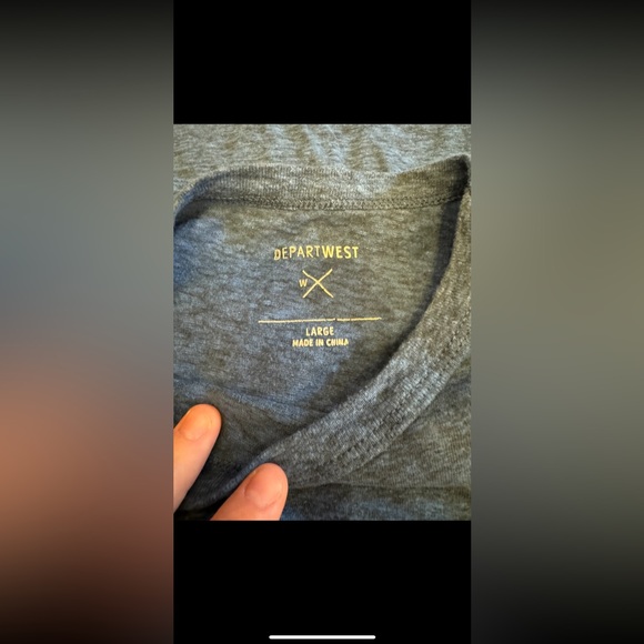 Men’s depart west tee - Picture 2 of 2